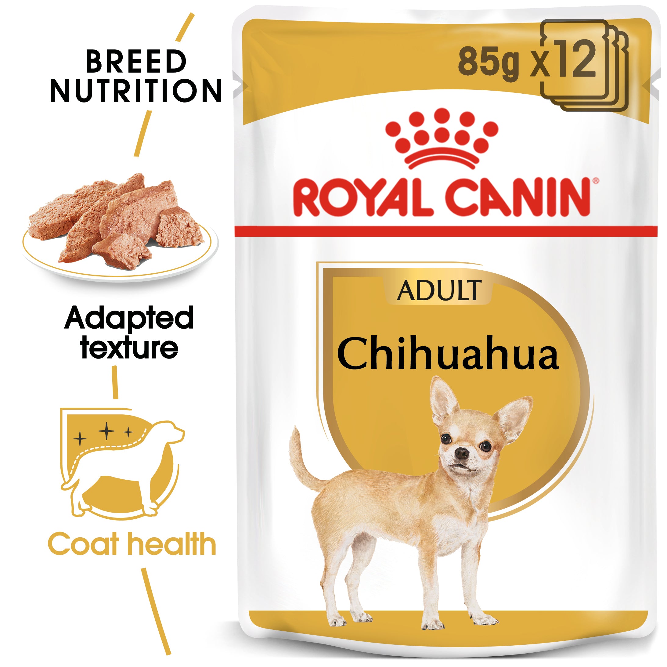 Breed Health Nutrition Chihuahua Adult Wet Food Pouches