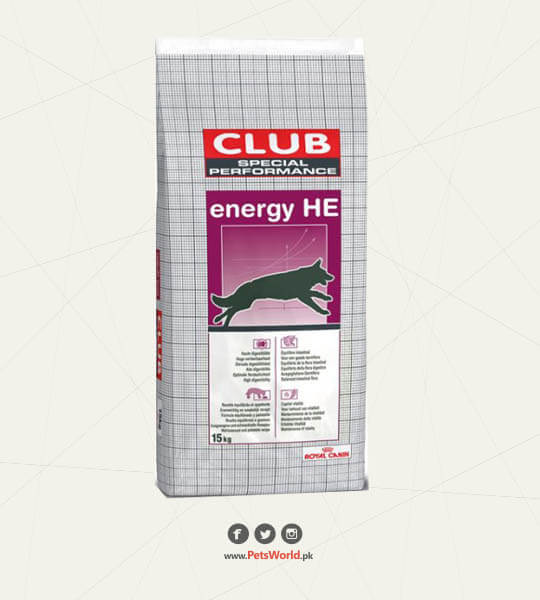 Royal Canin Club Pro Energy HE – 20 Kg
