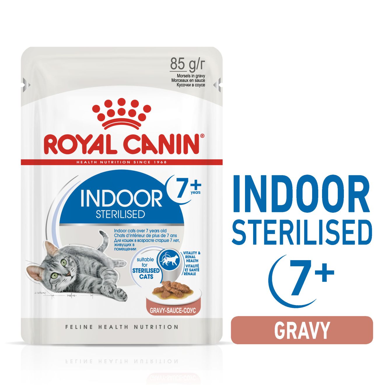 Feline Health Nutrition Indoor 7+ Wet Food Pouches