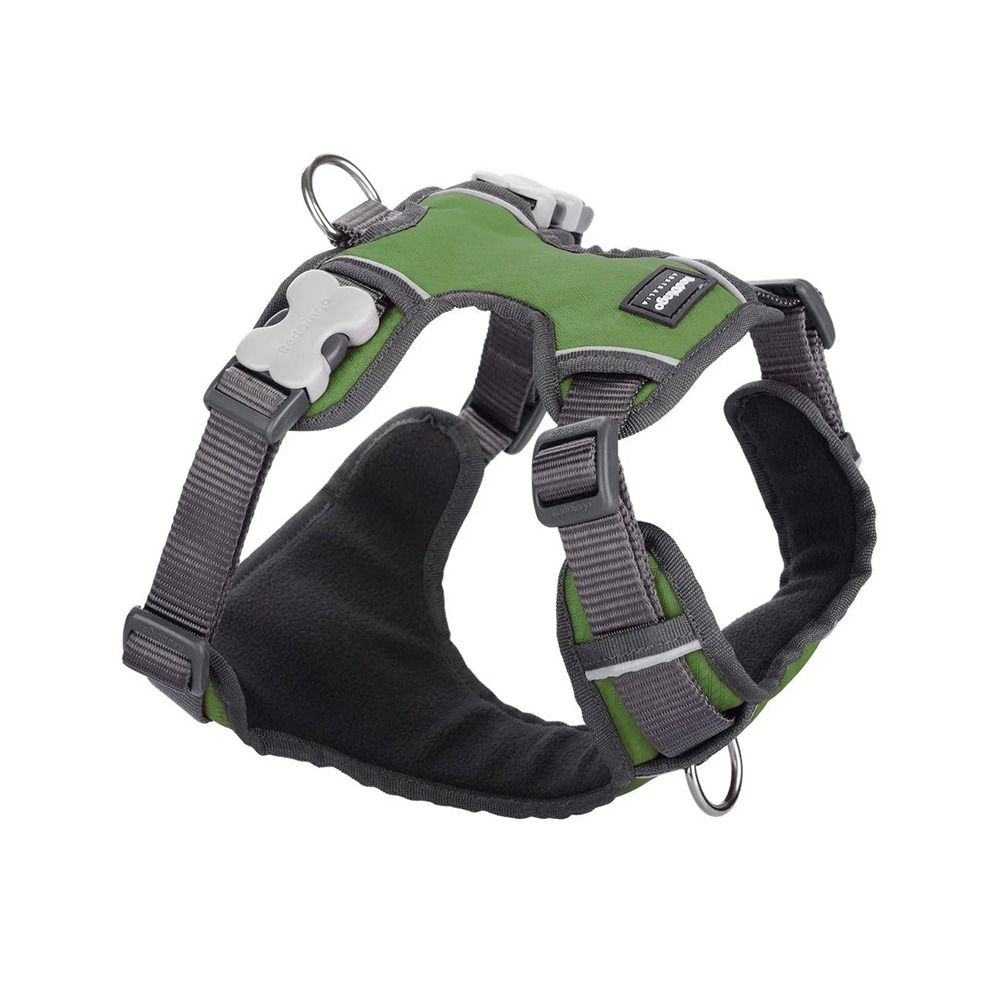 RedDingo Padded Dog Harness - Green - Medium