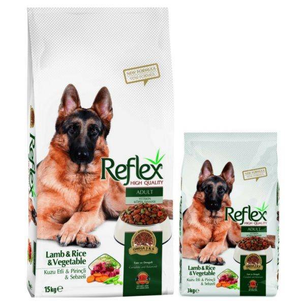 Reflex Adult Dog Food Lamb Rice and Vegetable