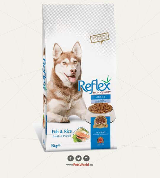 Reflex Fish and Rice Adult Dog Food