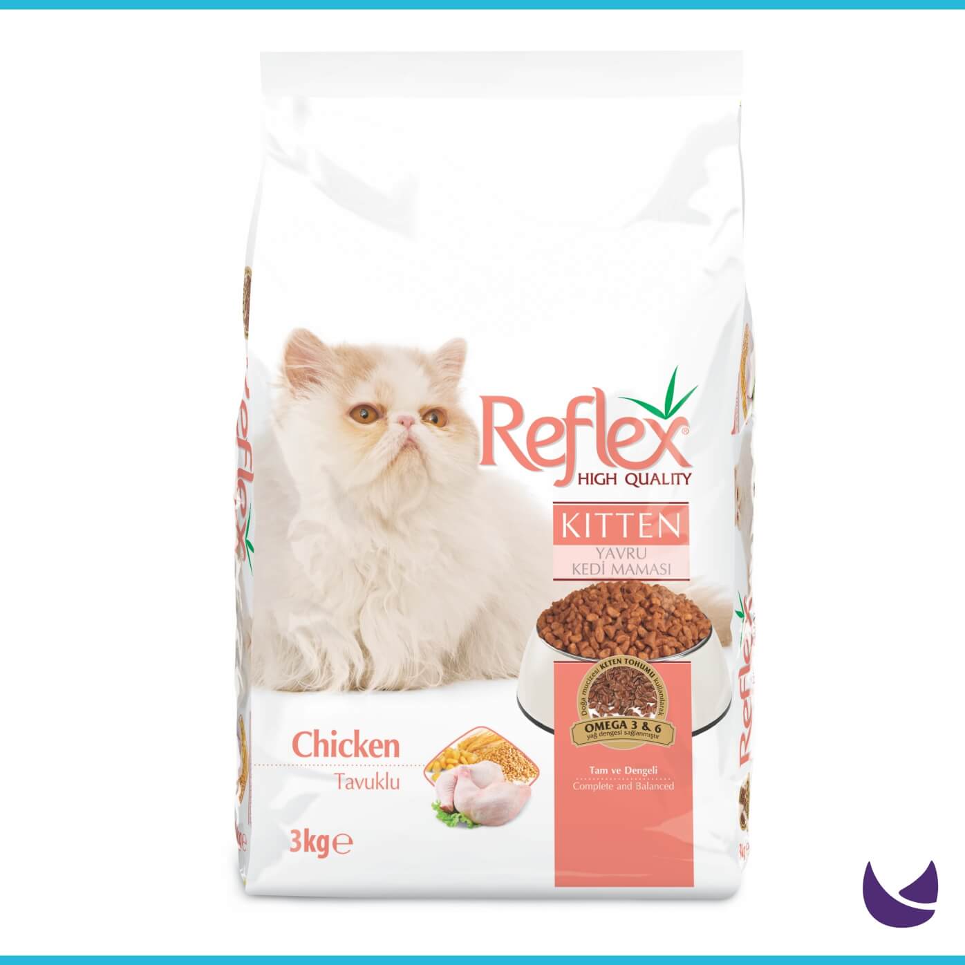Reflex Kitten Food Chicken Flavor