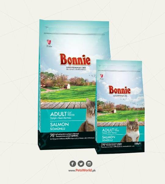Bonnie Adult Cat Food Salmon