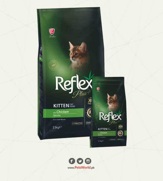 Reflex Plus Kitten Cat Food with Chicken