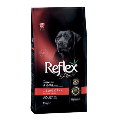 Reflex Plus Adult Dog Food with Lamb & Rice