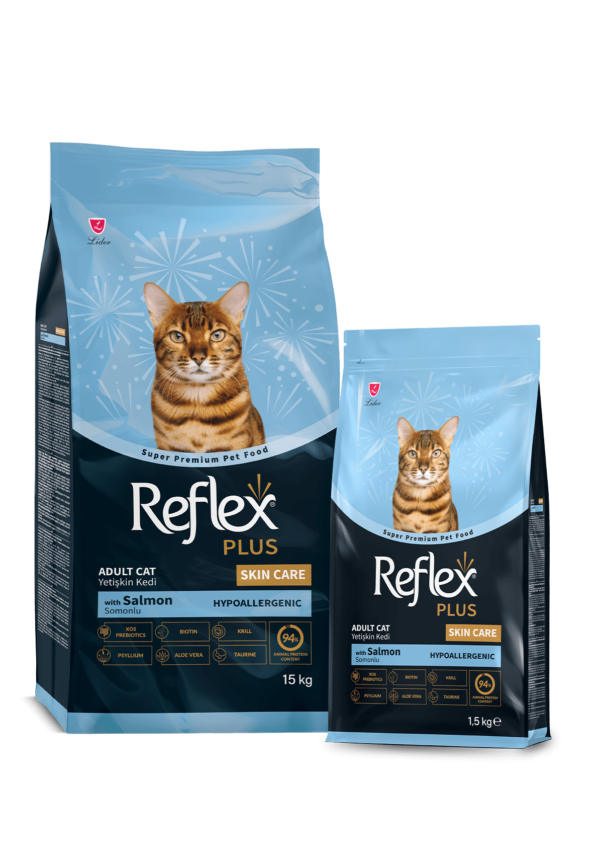 Reflex Plus Skin Care Adult Cat Food with Salmon