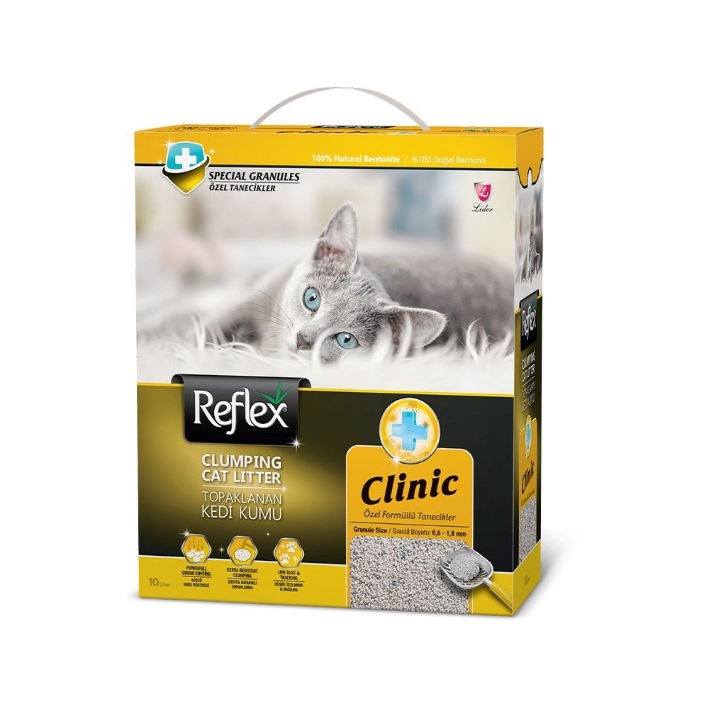 Reflex Bentonite Cat Litter Clinic Fresh Scent, 6L