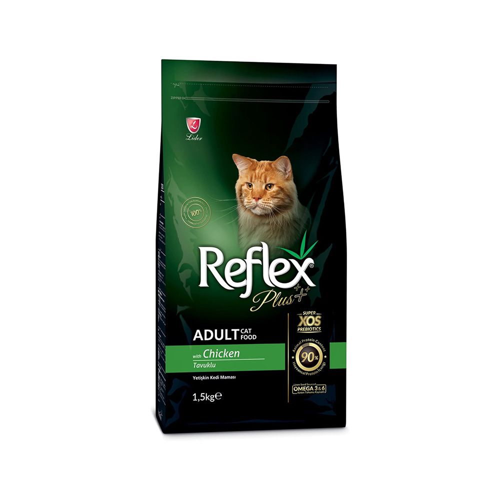Reflex Plus Adult Cat Dry Food with Chicken - 1.5 Kg