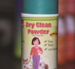 Remu dry clean powder for dogs
