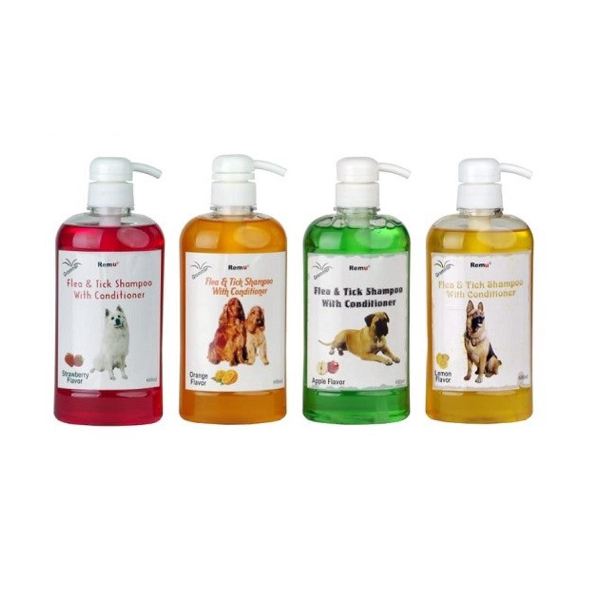 Remu Groomer Flea & Tick Dog Shampoo