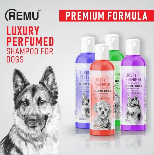 Remu Luxury Perfumed Dog Shampoo – 320 ML