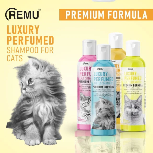 Remu Luxury Perfumed Cat Shampoo – 320 ML