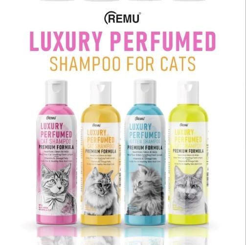 Remu Luxury Perfumed Shampoo For Cats (320ml)