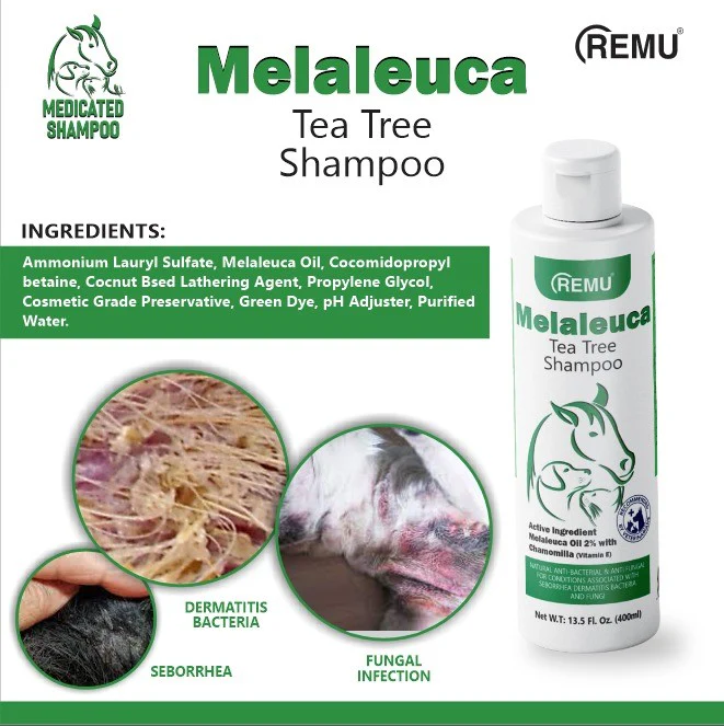 Remu Melaleuca Tea Tree Shampoo For Cats and Dogs