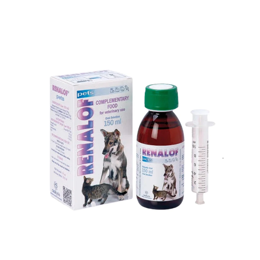 Renalof Pets Syrup – Kidney & Urinary Supplement for Cats & Dogs 30ML