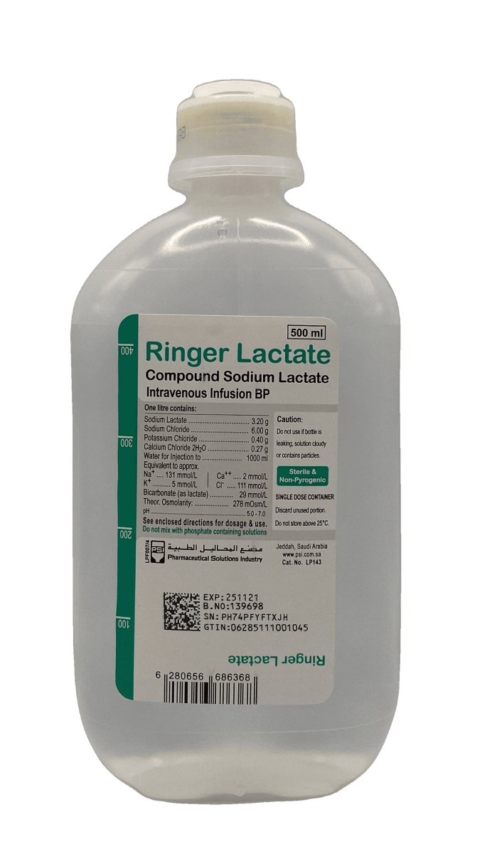 Ringer lactate 500ml