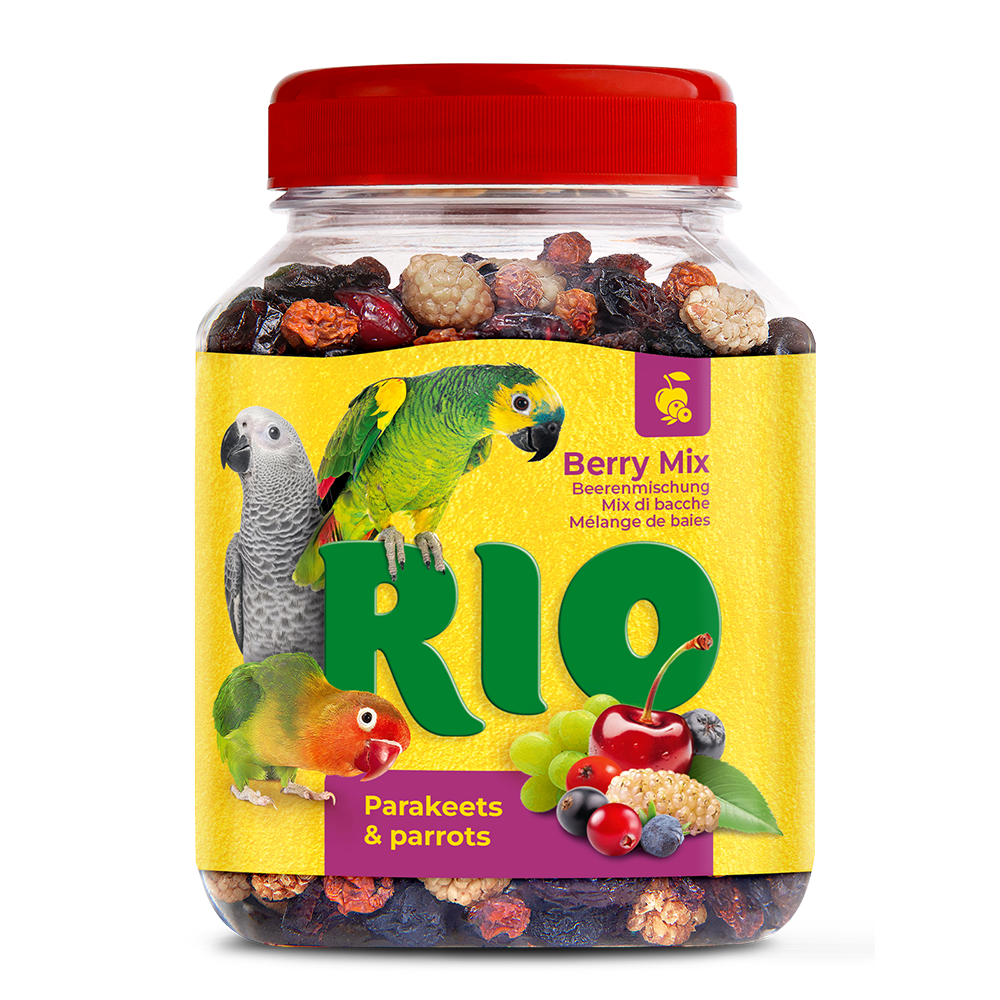 RIO Berry mix treat for parakeets and parrots 190g