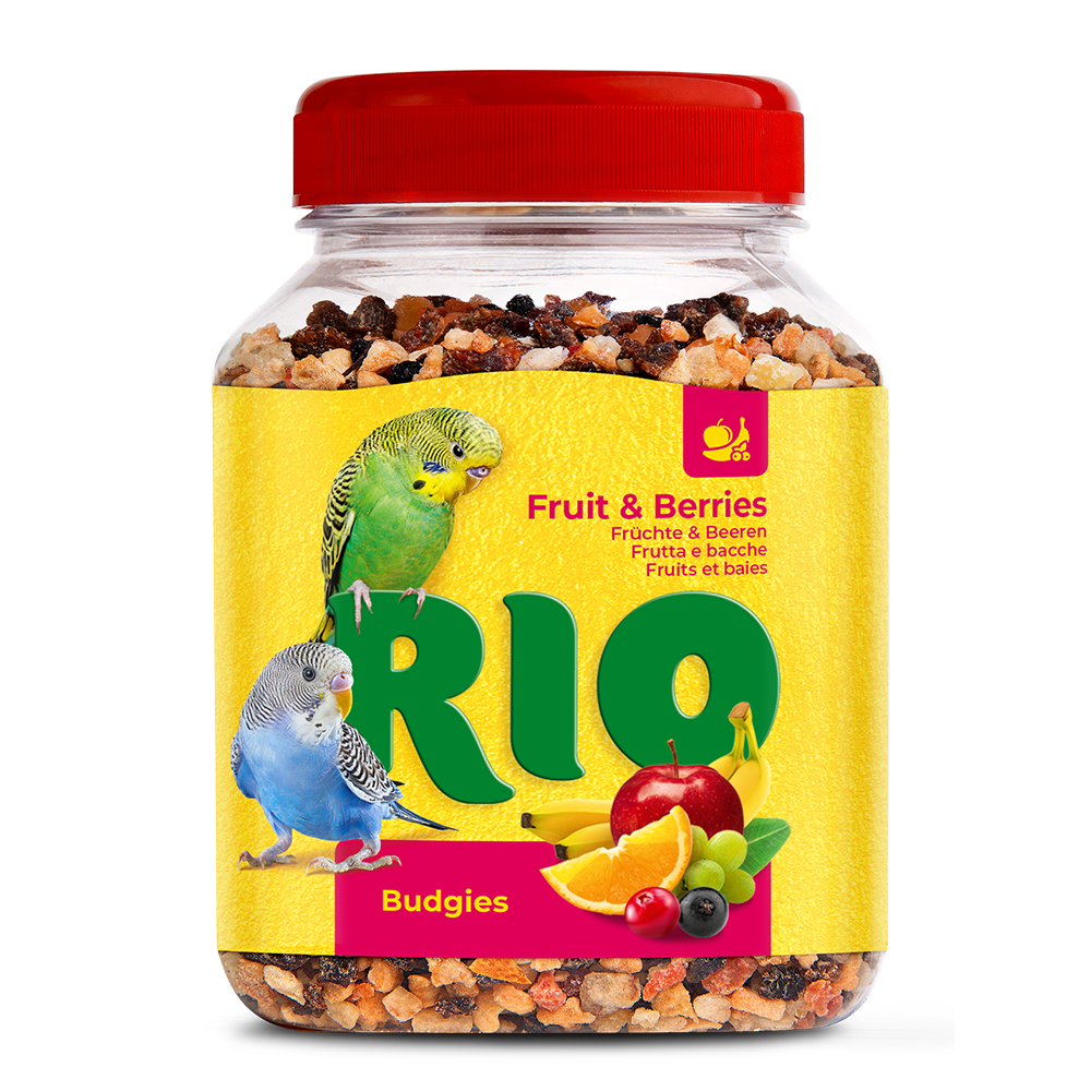 RIO Fruit and berry mix treat for budgies 180g