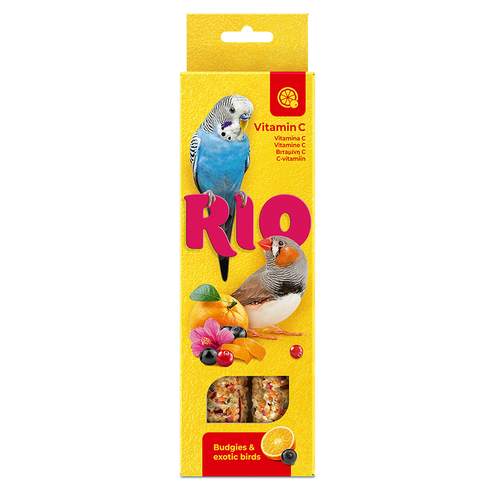 RIO Sticks for Budgies and Exotic birds vitamin C 2x40g