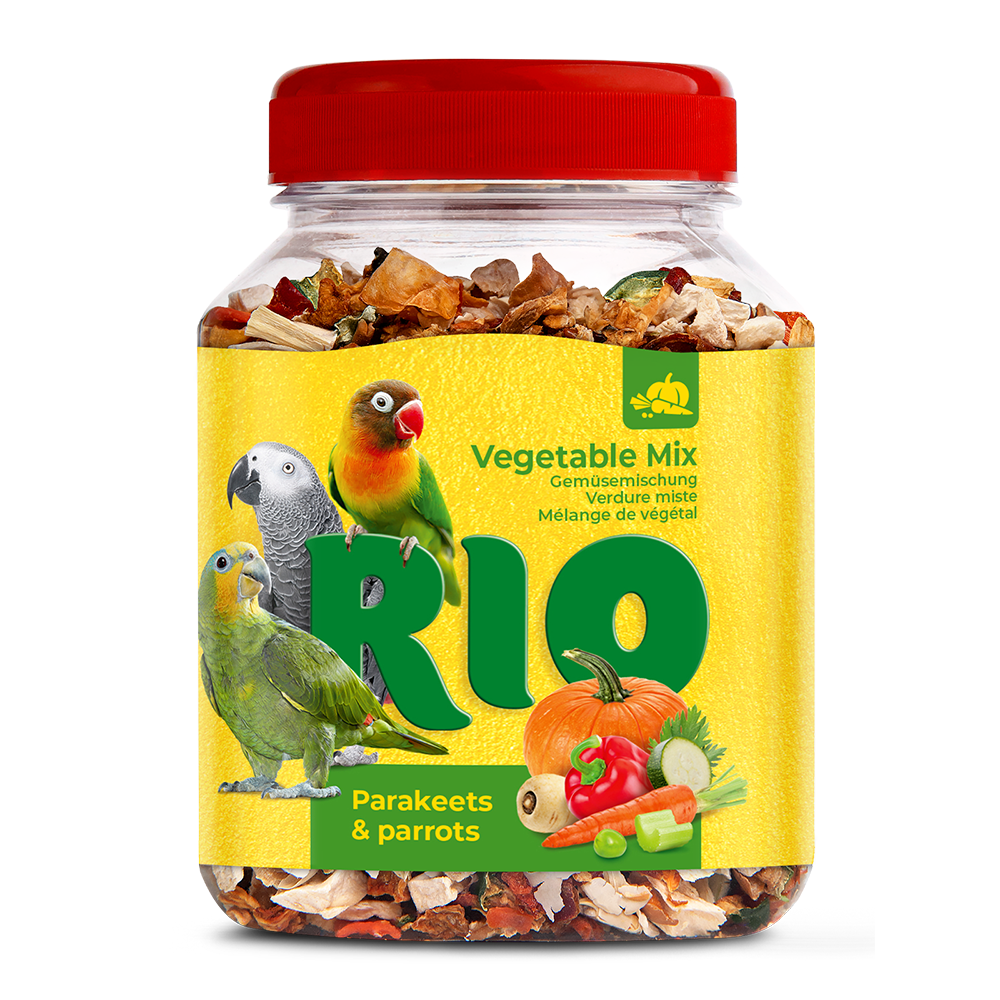 RIO Vegetable mix treat for parakeets and parrots 150g