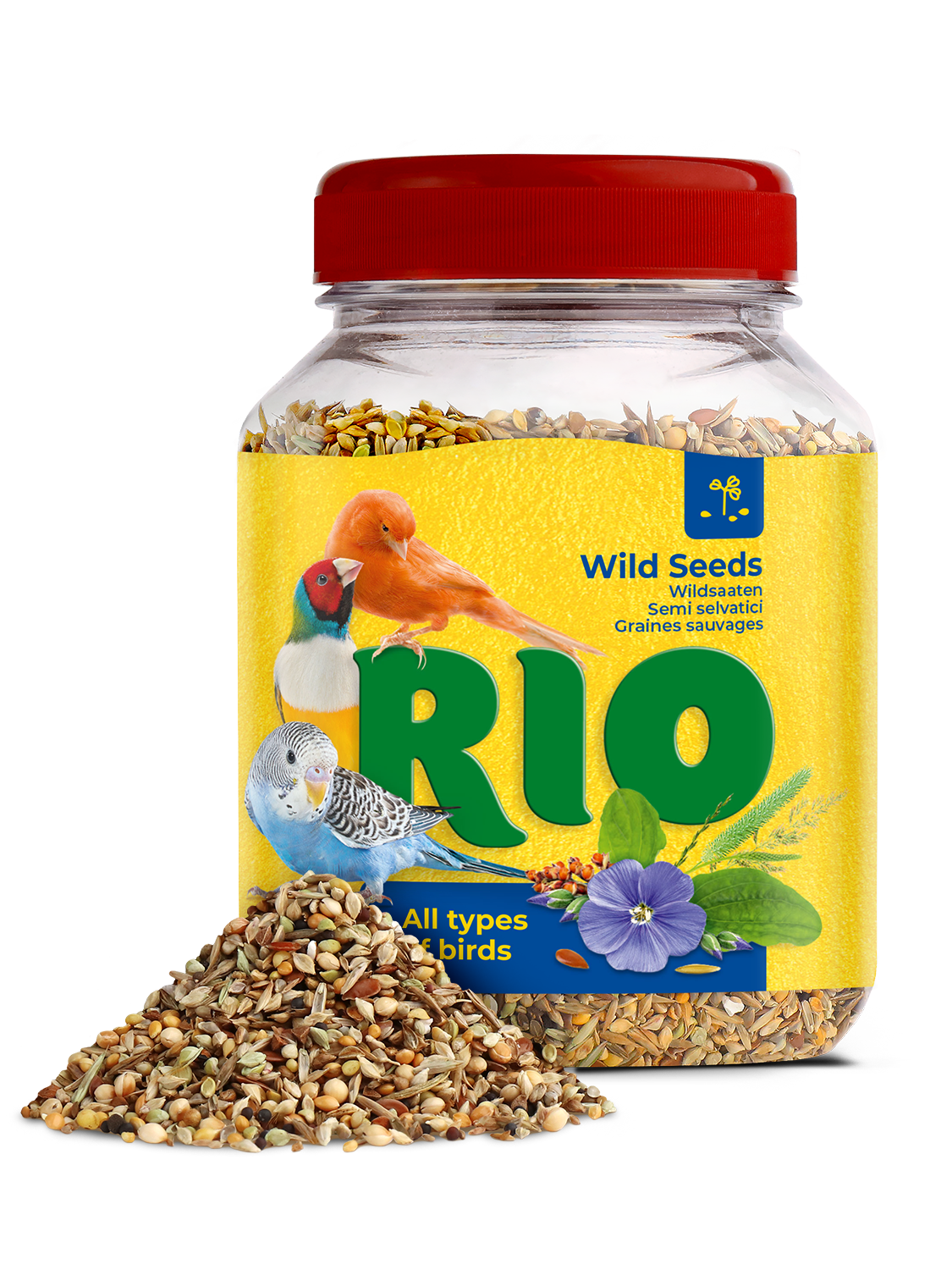 RIO Wild Seeds Mix Natural treat for all birds -240g