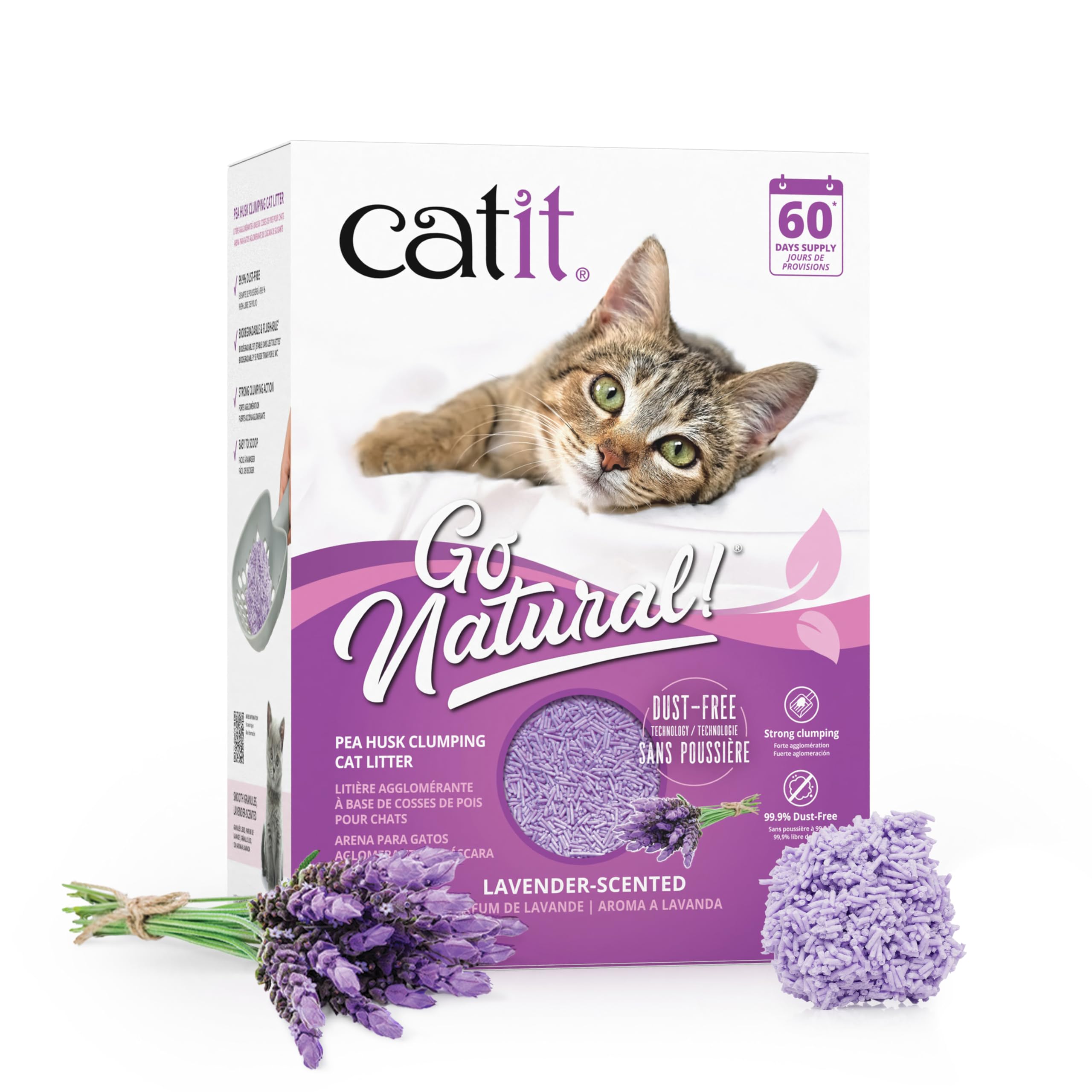Catit Go Natural! Pea Litter, Scented