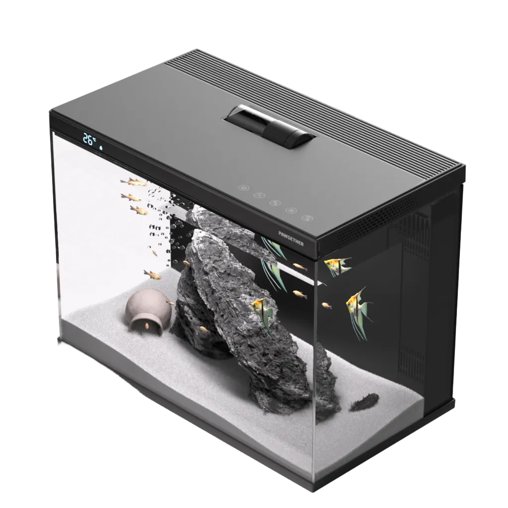 Pawgether Smart Aquarium With Feeder [Wifi Version] 30L