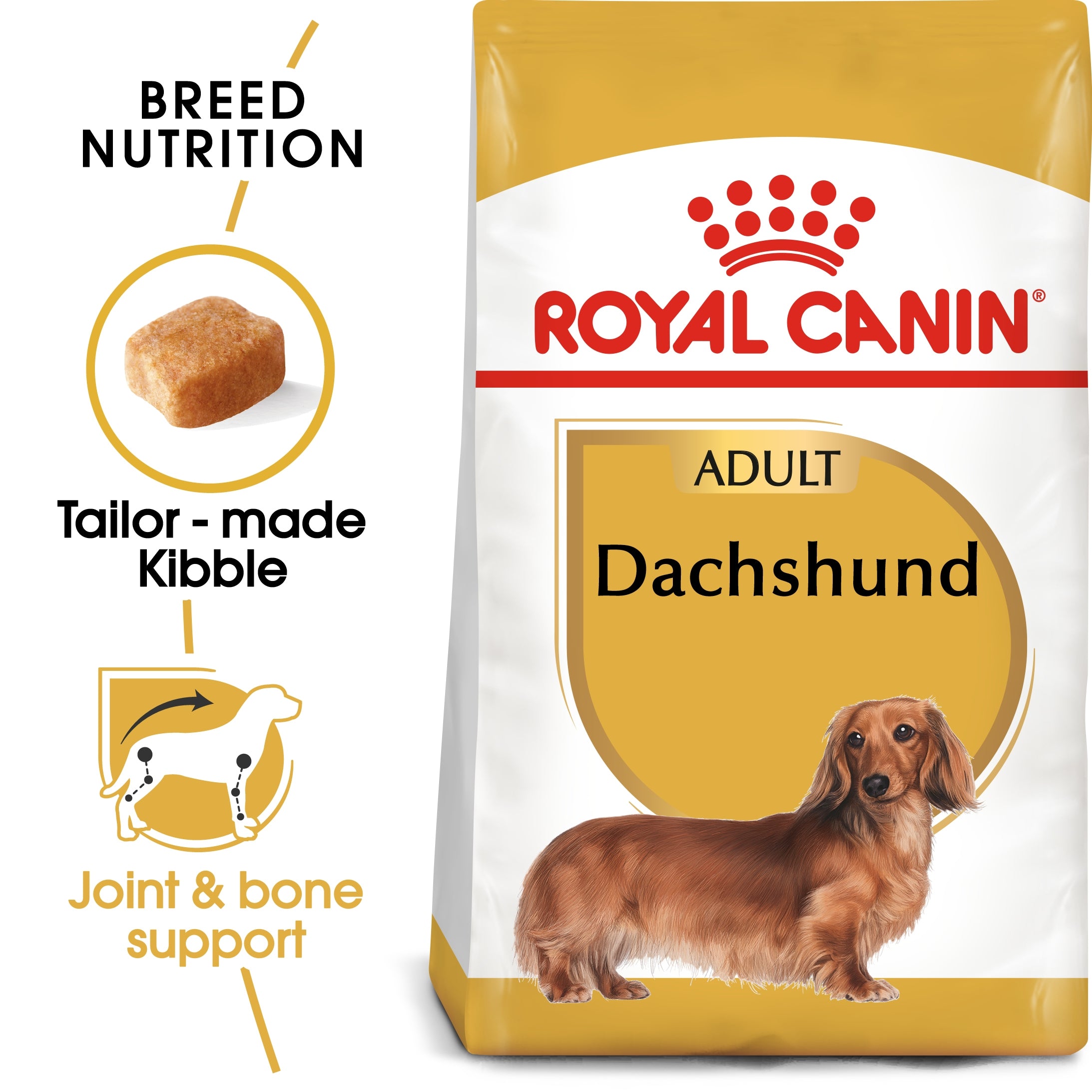 Royal Canin Dachshund Adult Dry Dog Food 1.5KG