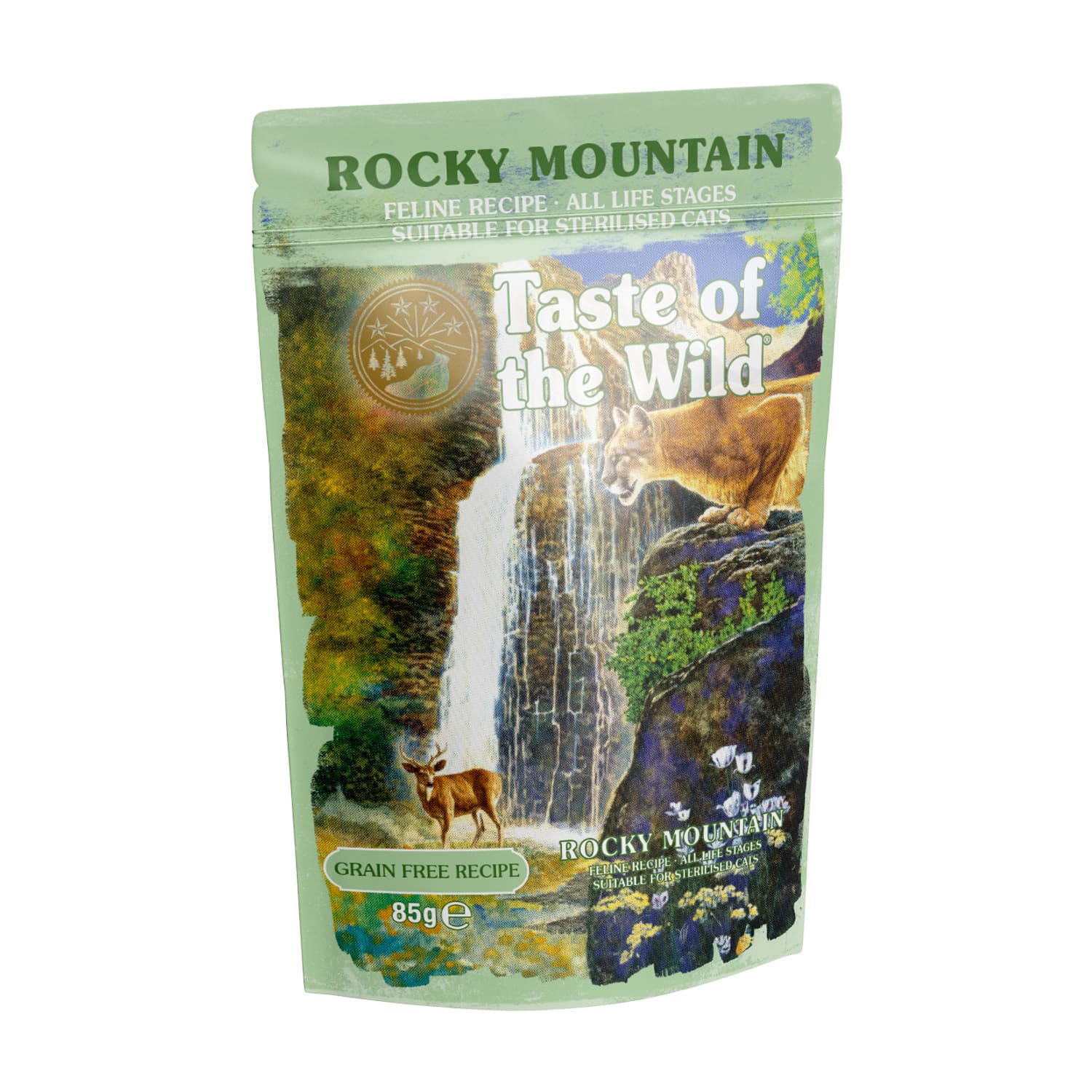Taste Of The Wild Rocky Mountain Chunks In Gravy Grain-Free Wet Cat Food 12x85G