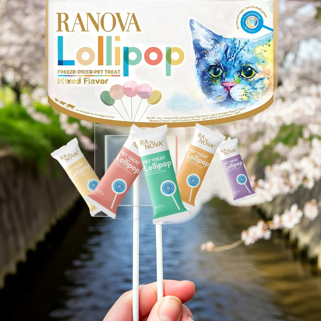 Ranova Gourmet Lollipop Cat Treats – Mixed Flavor