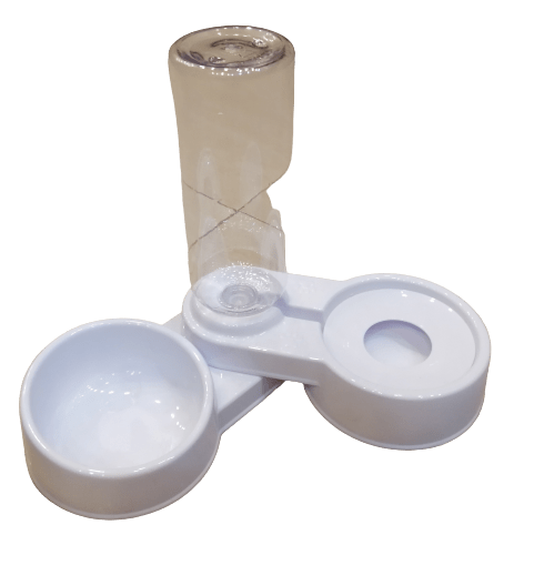 Rotatable Cat Water & Food Dispenser