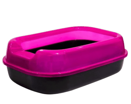 Rounded Rectangle Cat Litter Tray