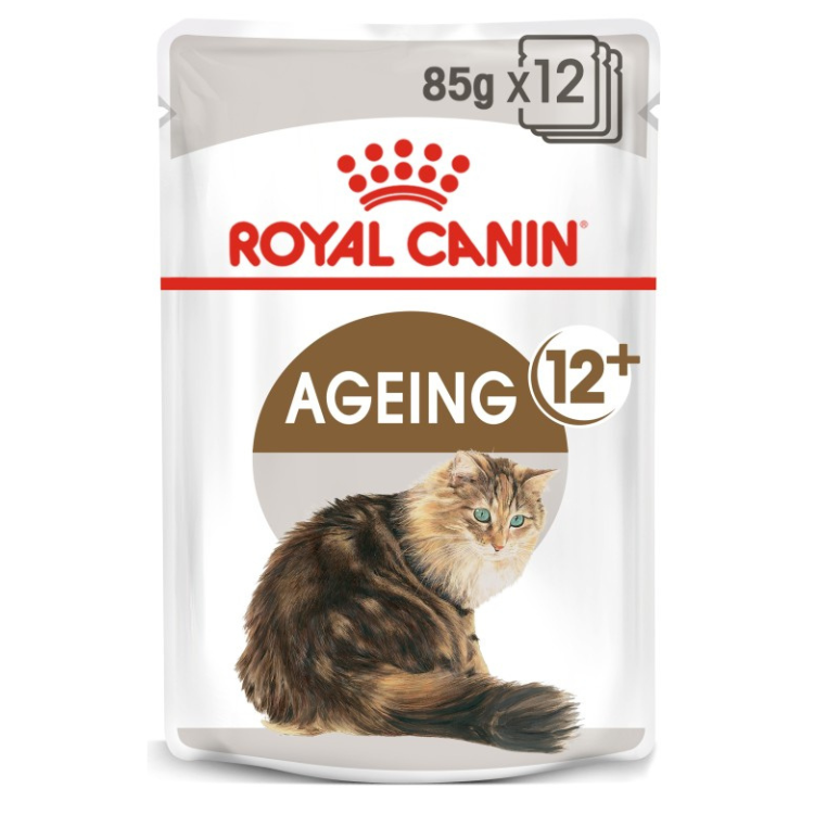 Royal Canin Feline Health Nutrition Ageing Jelly (Cat Wet Food - Pouches)