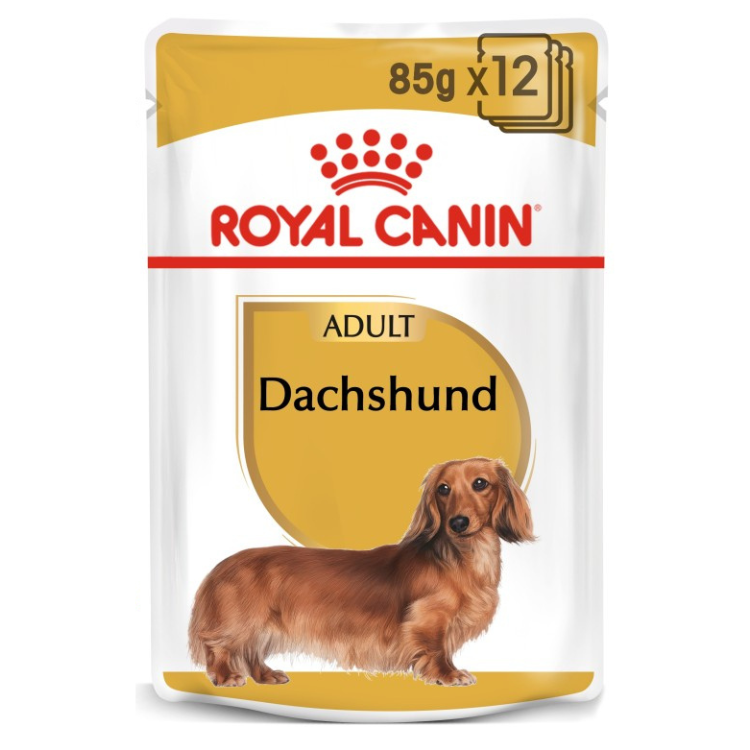 Royal Canin Breed Health Nutrition Dachshund Adult (Dog Wet Food - Pouches)