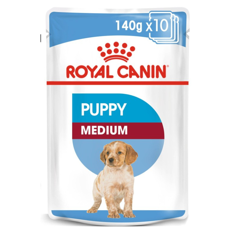 Royal Canin Size Health Nutrition Medium Puppy (Dog Wet Food - Pouches)
