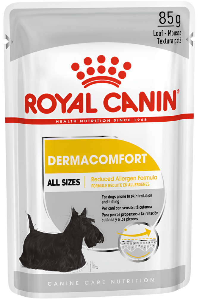 Royal Canin Canine Care Nutrition Dermacomfort (Wet Food - Pouches) 12 x 85 g