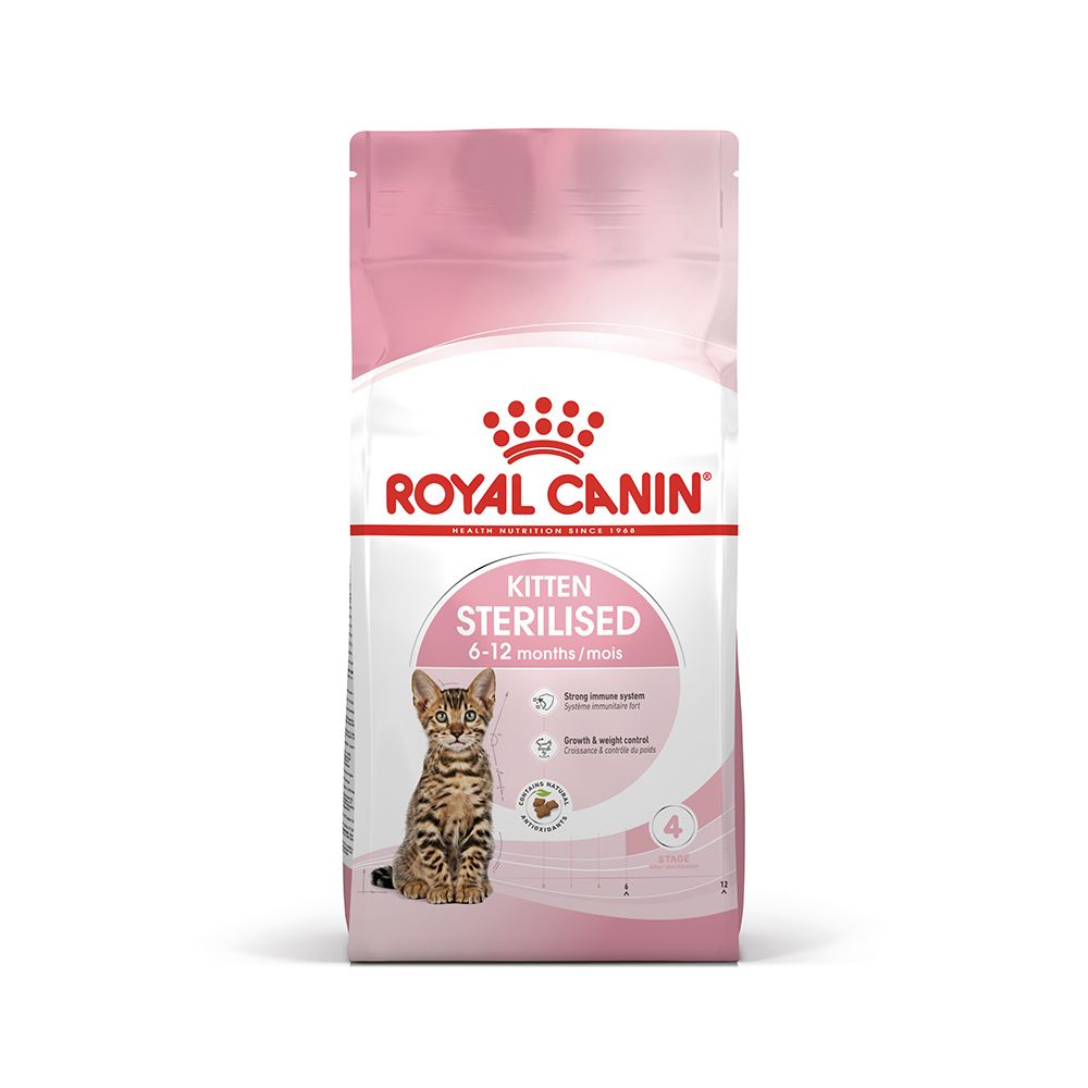 Royal Canin Feline Health Nutrition Kitten Sterilised Cat Food - 2 Kg