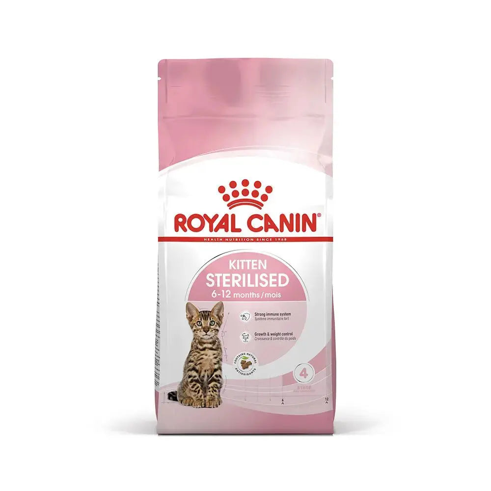 Royal Canin Feline Health Nutrition Kitten Sterilised Cat Food 2kg