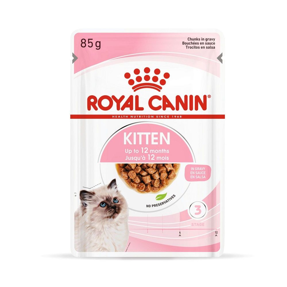 Royal Canin Kitten Instinctive Pouch 85g - Pack of 12