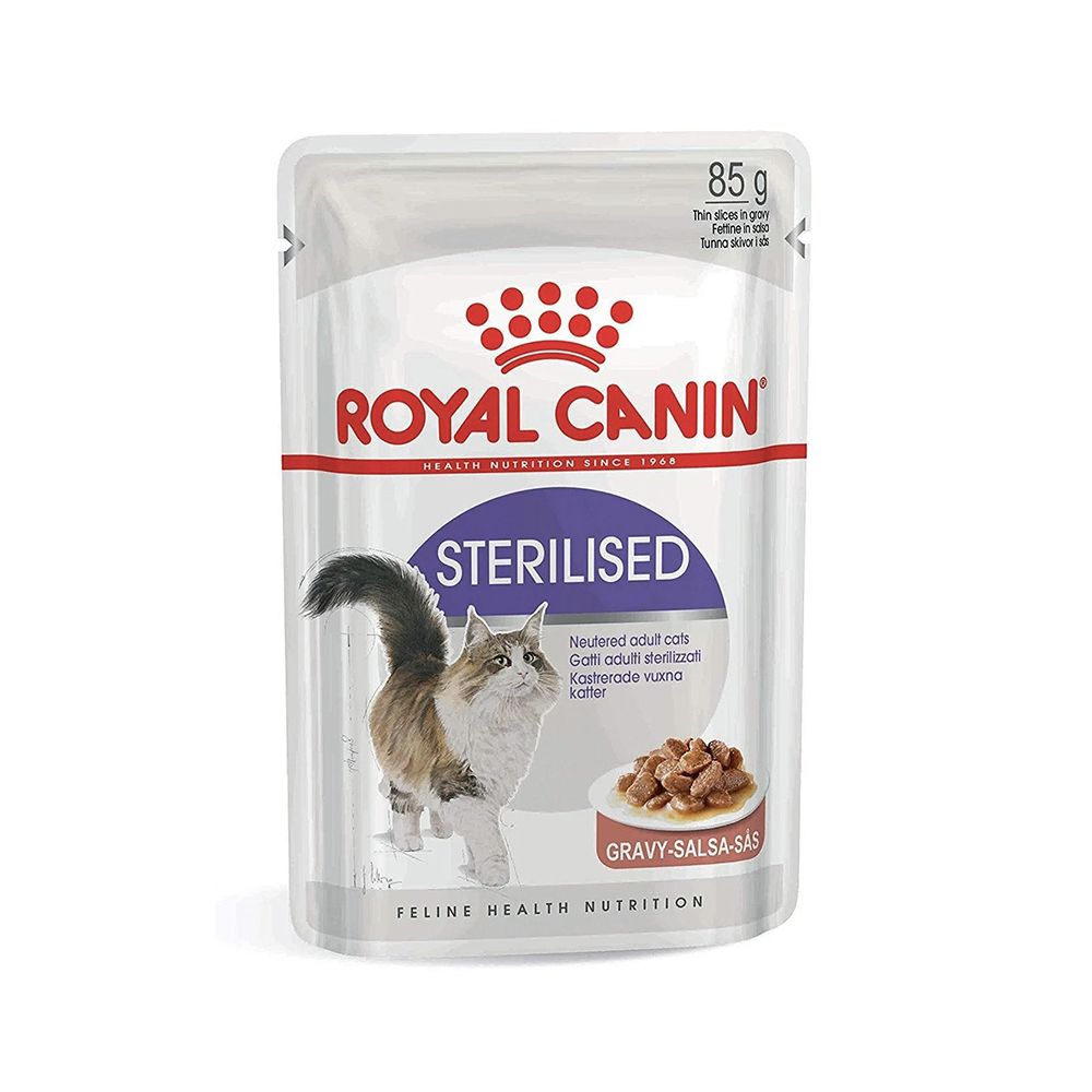 Royal Canin Cat Sterilised Pouch 85g - Pack of 12
