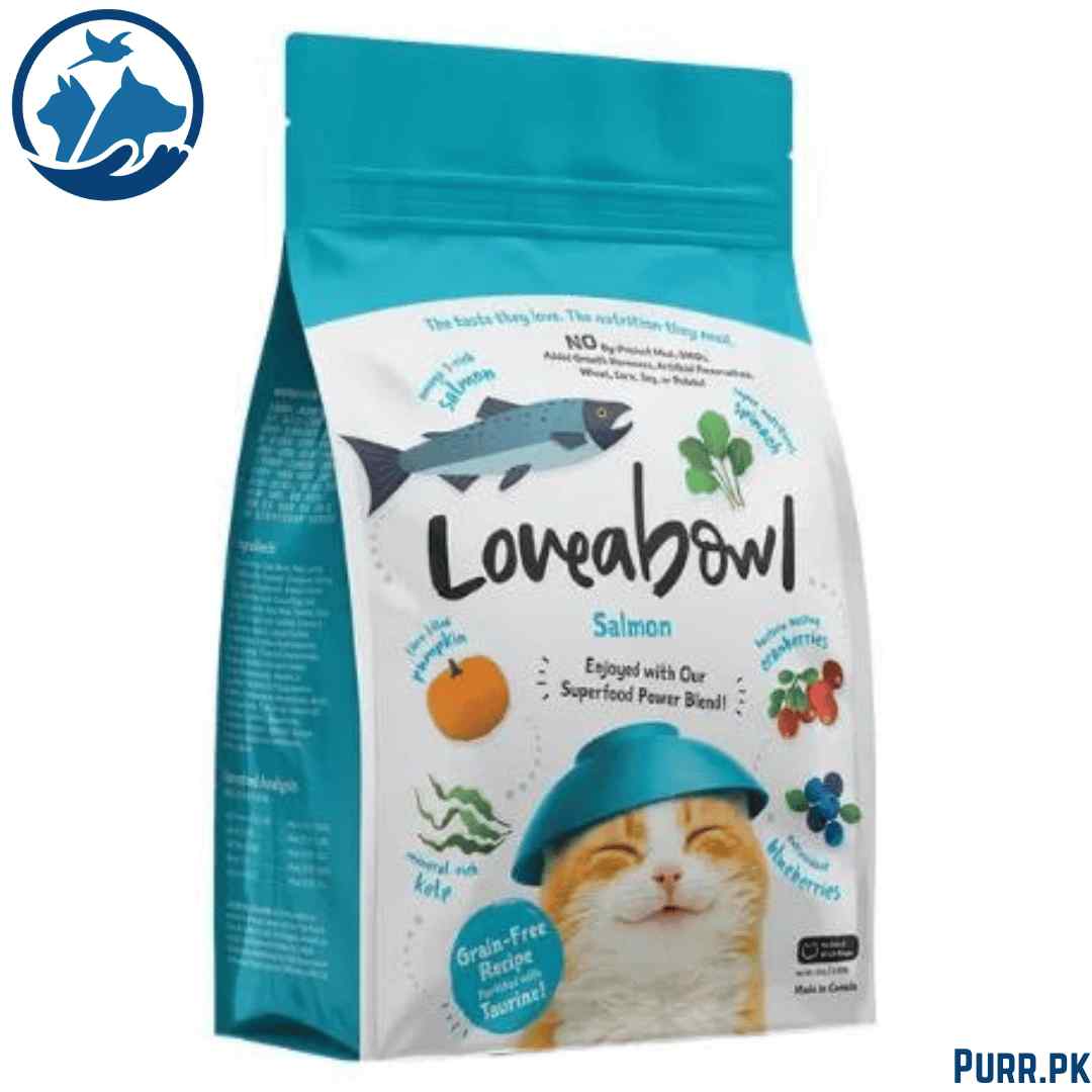 LoveaBowl For Cats at All Life Stages Salmon