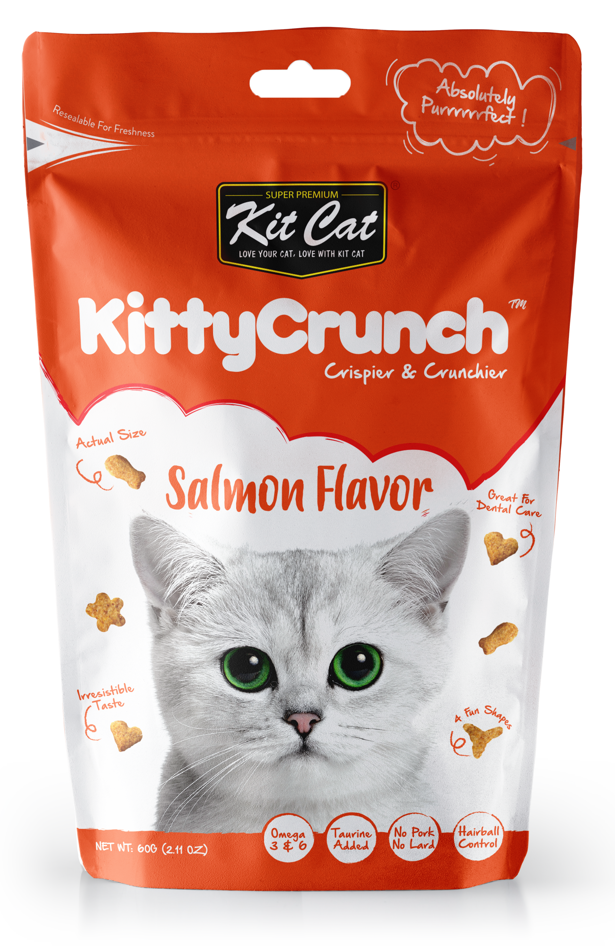 Kit-Cat Kitty Crunch Salmon Flavor