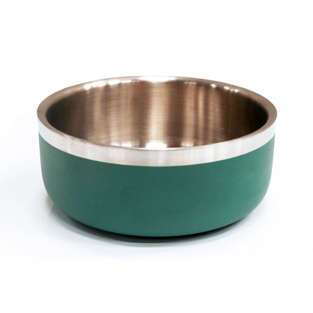 Saluki Stainless Steel Double Wall Dog Bowl - 1200 ml