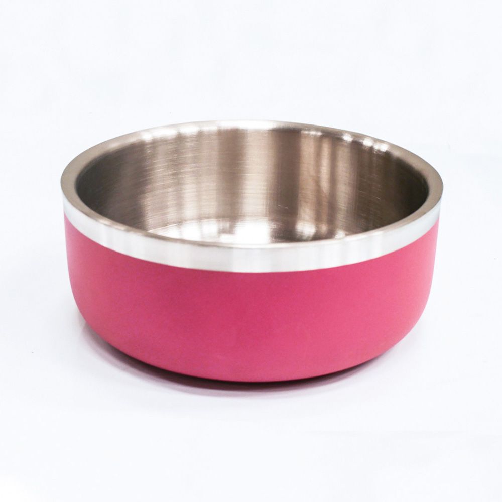 Saluki Stainless Steel Double Wall Dog Bowl - 700 ml