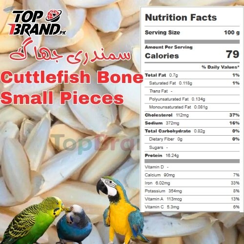 Cuttlefish Bone (Samandhari Jhag) for Birds & Turtles – A Vital Calcium Supplement