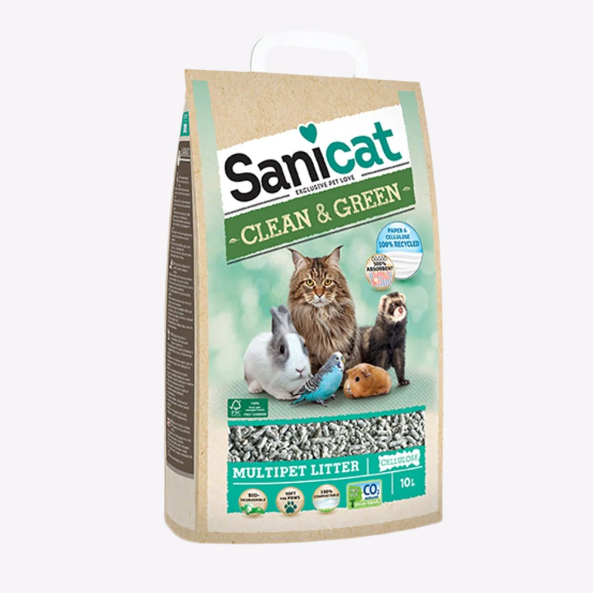 Sanicat Clean & Green Celullose - 10L