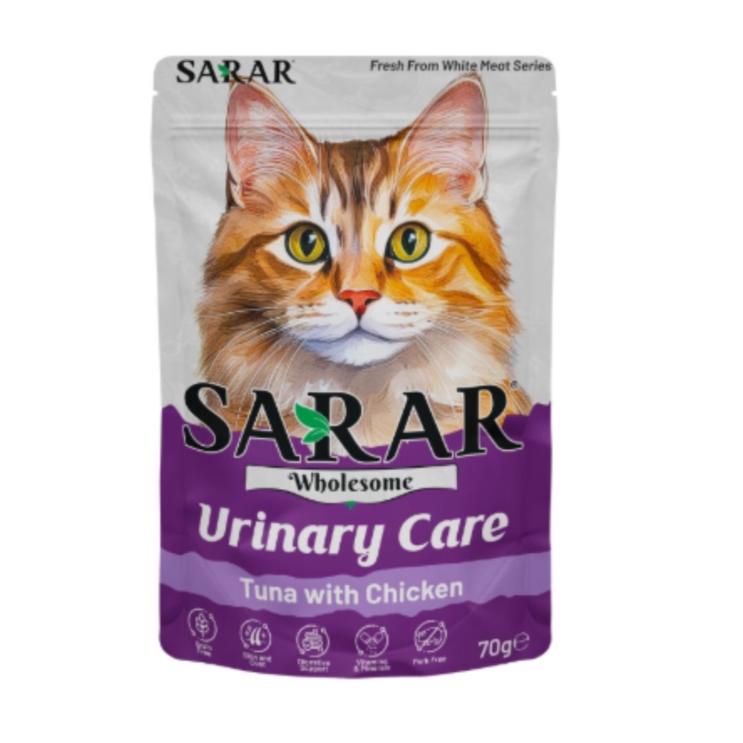 SARAR Wholesome Urinary Care Tuna With Chicken – 70 Gram
