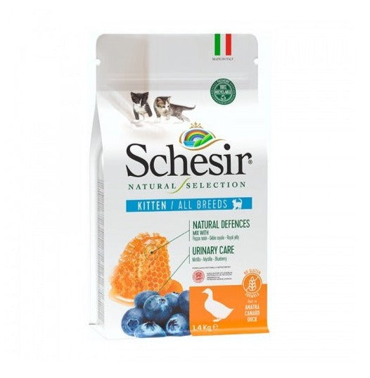 SCHESIR Natural Selection Kitten Dry Food Duck