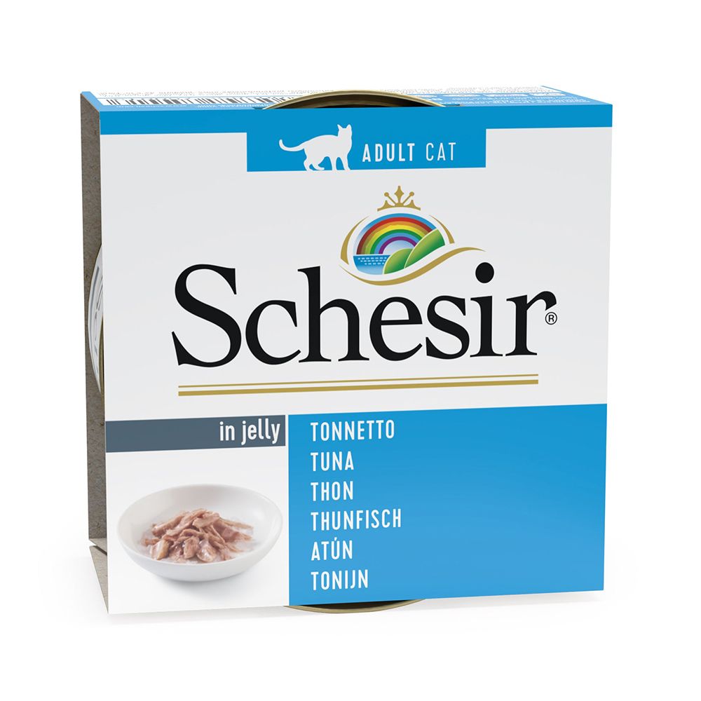 Schesir Cat Tuna Jelly Wet Cat Food - 85g